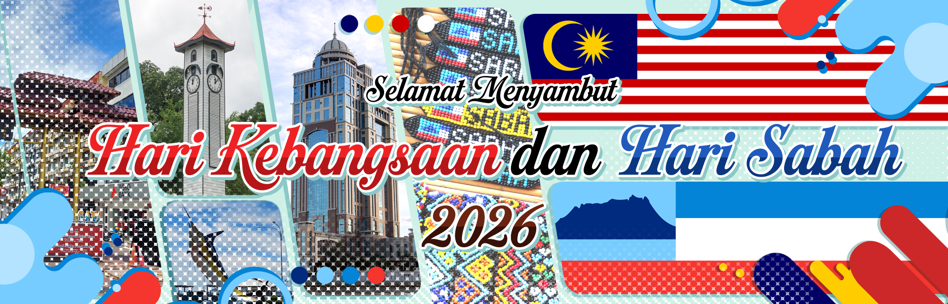 Selamat Menyambut Hari Kebangsaan dan Hari Sabah 2026